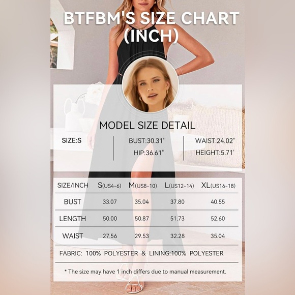 NWT Halter Cutout Strappy Maxi Dress Size Small - Picture 8 of 8